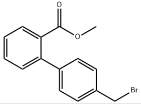 Methyl 4'-bromomethyl biphenyl...